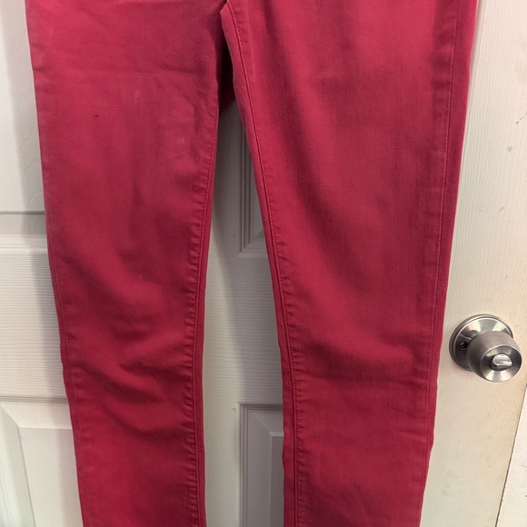 Pilcro & The Letterpress Stet Skinny Jeans Rust Mid Rise Anthropologie Womens 27 - Picture 2 of 15